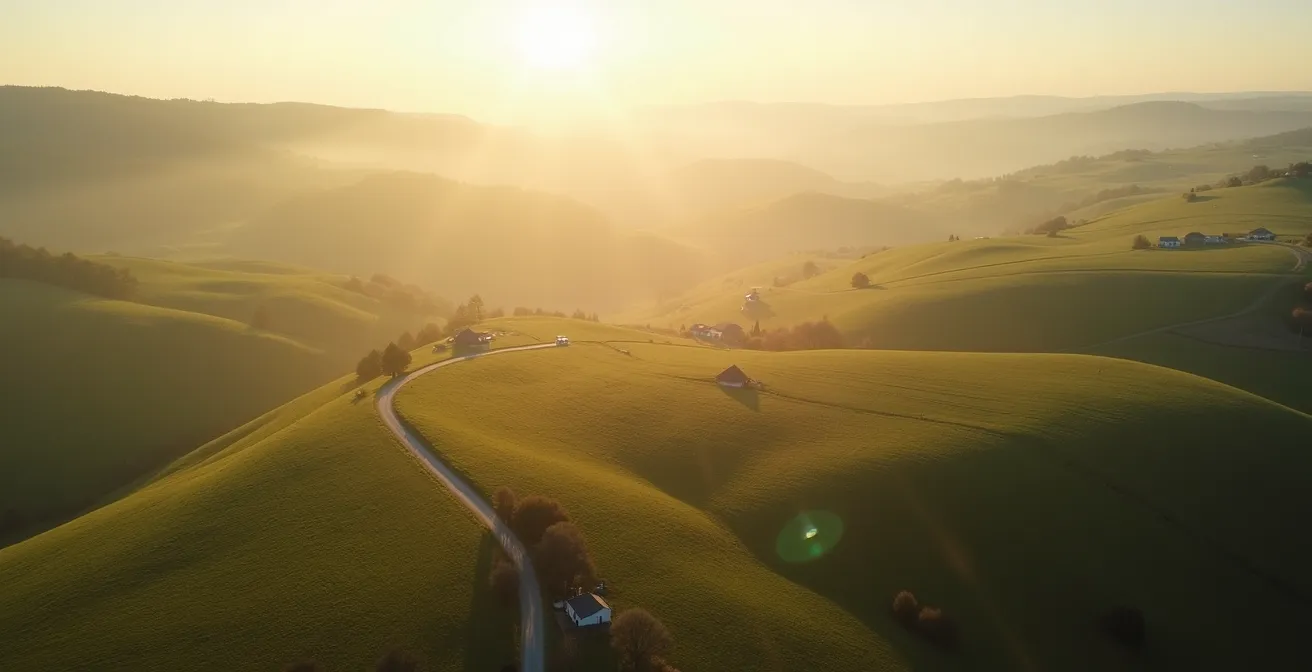 Carte stylisée montrant le circuit court de la laine française